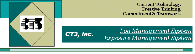 CT3, Inc. heading & logo